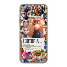 Чохол Зоотрополіс на Infinix Hot 50i – Колаж Зоо