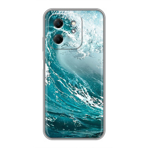 Летний Чехол на Infinix Hot 50i – Морская волна