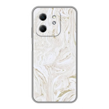 Мраморный чехол на Infinix Hot 50i (VPrint) – Белый мрамор