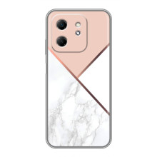 Мраморный чехол на Infinix Hot 50i (VPrint) – Тройной мрамор