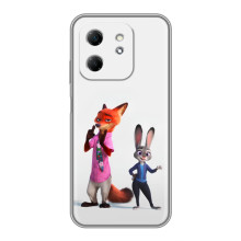 Силіконовий чохол з принтом Зоотрополіс для Infinix Hot 50i – Джуді і Нік
