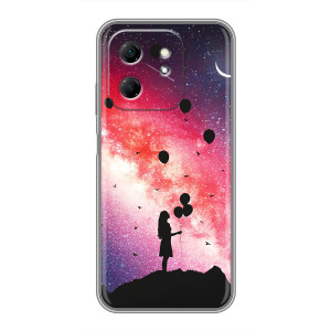Силіконові Чохли Коханій людині для Infinix Hot 50i – Кулі в небі