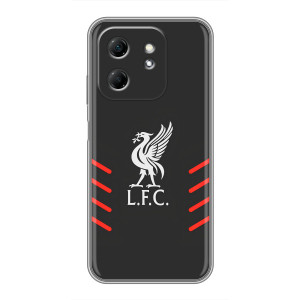 Силиконовые Чехлы принт Футбол на Infinix Hot 50i – Эмблема Liverpool