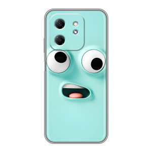 Силиконовые Чехлы (смешные стикеры) для Infinix Hot 50i – мордочка
