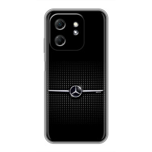 Силиконовый бампер с картинкой машины на Infinix Hot 50i (Mercedes)
