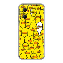 Силіконовий бампер з картинкою звірів для Infinix Hot 50i (Особливий)