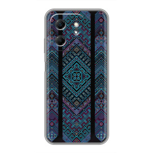 Силиконовый Чехол на Infinix Hot 50i (Крутой орнамент)