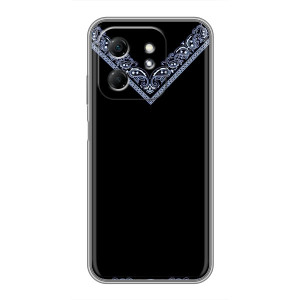 Силиконовый Чехол на Infinix Hot 50i (Воротник вышиванки)