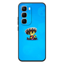 Бампер (ТПУ) с принтом Brawl Stars на Хот 60 Про Плюс (Поко)