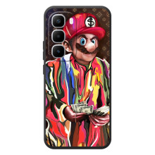 Брендновые Чехлы для Infinix Hot 60 Pro Plus - (PREMIUMPrint) (Mario LV)