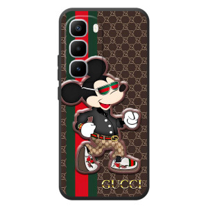 Чехлы Бренд GUCCI для Infinix Hot 60 Pro Plus – Маус Гуччи