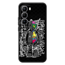 Чехлы для Infinix Hot 60 Pro Plus - Bearbrick Louis Vuitton (PREMIUMPrint) – Стиль Bearbrick