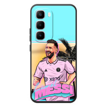 Чехлы для Хот 60 Про Плюс - Лео Месси Маями (Майами Месси)