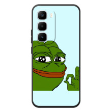 Чехлы с картинкой  Жаба Мем на Infinix Hot 60 Pro Plus (Жаба все ОК)