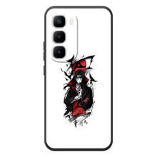 Чехлы на тему: Итачи Учиха для Infinix Hot 60 Pro Plus (AlphaPrint) (Итачи с атрибутами)