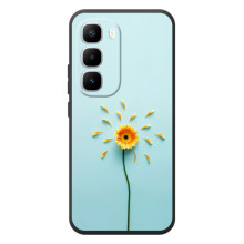 Чехлы с Цветами для Infinix Hot 60 Pro Plus (VPrint) – Желтый цветок