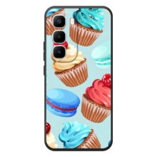 Чехлы с Фруктами для Infinix Hot 60 Pro Plus (VPrint) – Кексики