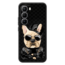 Чехлы с крутыми принтами для Infinix Hot 60 Pro Plus - (PREMIUMPrint) (Стильная собака)