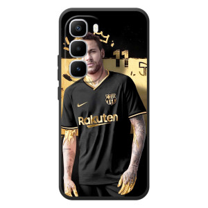 Силиконовый Чехол Infinix Hot 60 Pro Plus – Gold Neymar