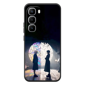 Чохол з картинкою Венсдей на Infinix Hot 60 Pro Plus – Внсдей і Енід