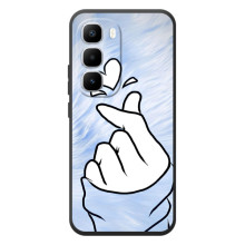 Чехлы (Знак сердечка) на Infinix Hot 60 Pro Plus – Сердечка знак