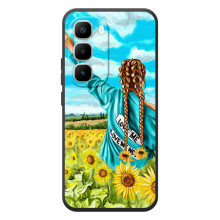 Чехол для Патриота Украины Infinix Hot 60 Pro Plus - (AlphaPrint) (Украиночка)