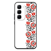 Чехол для Патриота Украины Infinix Hot 60 Pro Plus - (AlphaPrint) (Яркая вишиванка)