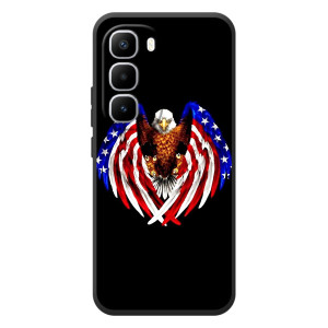 Чохол Прапор USA для Infinix Hot 60 Pro Plus – Крила США