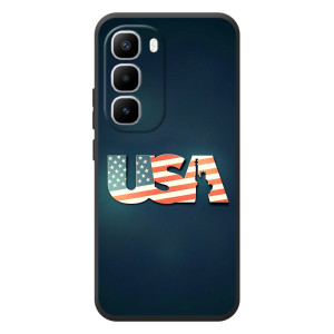 Чохол Прапор USA для Infinix Hot 60 Pro Plus – USA
