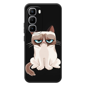 Чехол на тематику: Коты для Infinix Hot 60 Pro Plus (Взгляд кота)