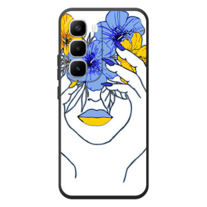Чохол на Infinix Hot 60 Pro Plus (Український дизайн) (Українка на всю голову)