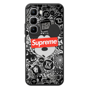 Чехол с Брендами одежды на Хот 60 Про Плюс – Supreme Маус
