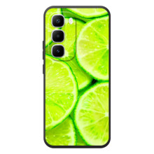 Чехол с изображением  вкусной еды для Infinix Hot 60 Pro Plus (Лайм)