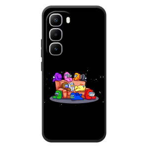 Чехол Амонг Ас для Infinix Hot 60 Pro Plus (AlphaPrint)