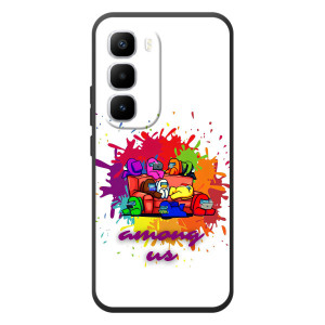 Чехол Амонг Ас для Infinix Hot 60 Pro Plus (AlphaPrint)
