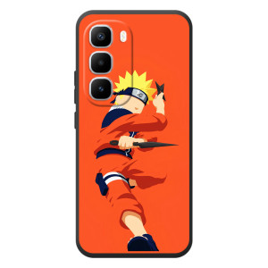 Чехлы с принтом Наруто на Infinix Hot 60 Pro Plus – Силуэт Наруто