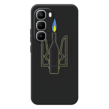 Чехол с картинкой (Патриотический ГЕРБ) на Infinix Hot 60 Pro Plus