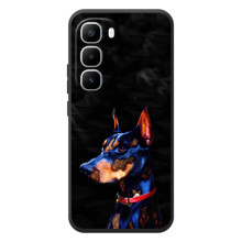 Бампер для Infinix Hot 60 Pro Plus с картинкой "Песики" (Собака Мопс)