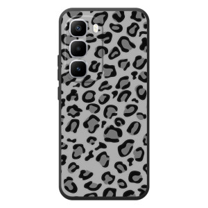 Чехол с леопардовым принтом на Infinix Hot 60 Pro Plus – Темный леопрад