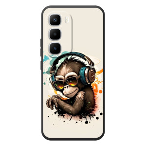 Чехол с Обезьянами Infinix Hot 60 Pro Plus - (AlphaPrint)