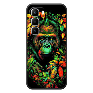 Чехол с Обезьянами Infinix Hot 60 Pro Plus - (AlphaPrint)