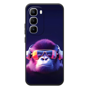 Чехол с Обезьянами Infinix Hot 60 Pro Plus - (AlphaPrint)