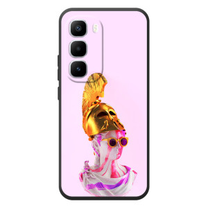 Чехол с Прикольным принтом на Infinix Hot 60 Pro Plus (АРТ Статуя)