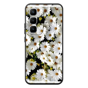 Чохол з ромашками на Infinix Hot 60 Pro Plus – Рамка в ромашках