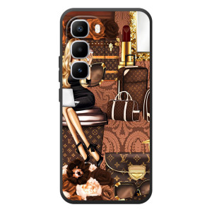 Чехол Стиль Louis Vuitton на Infinix Hot 60 Pro Plus – Мода Луи Виттон