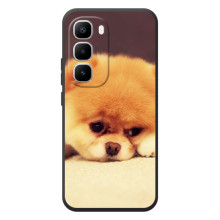 Чехол (ТПУ) Милые собачки для Infinix Hot 60 Pro Plus (Померанский шпиц)