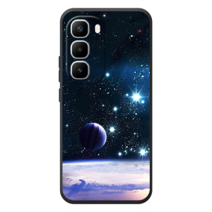 Чохол (ТПУ) з планетами на Infinix Hot 60 Pro Plus – Космічний вид