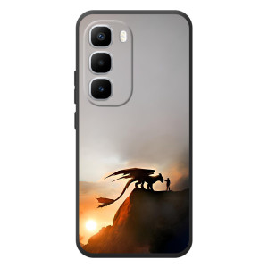 Чехол дракон Беззубик для Infinix Hot 60 Pro Plus – Мультиик Беззубик