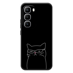 Чохол з малюнком кіт на Infinix Hot 60 Pro Plus