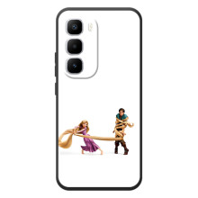 Чехол Рапунцель для Infinix Hot 60 Pro Plus – Рапунцель и Флин